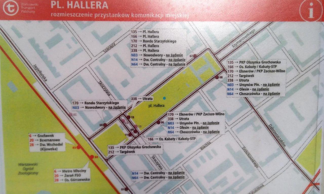 Apartament Hallera Square Warsaw 27M2 Varsóvia Exterior foto