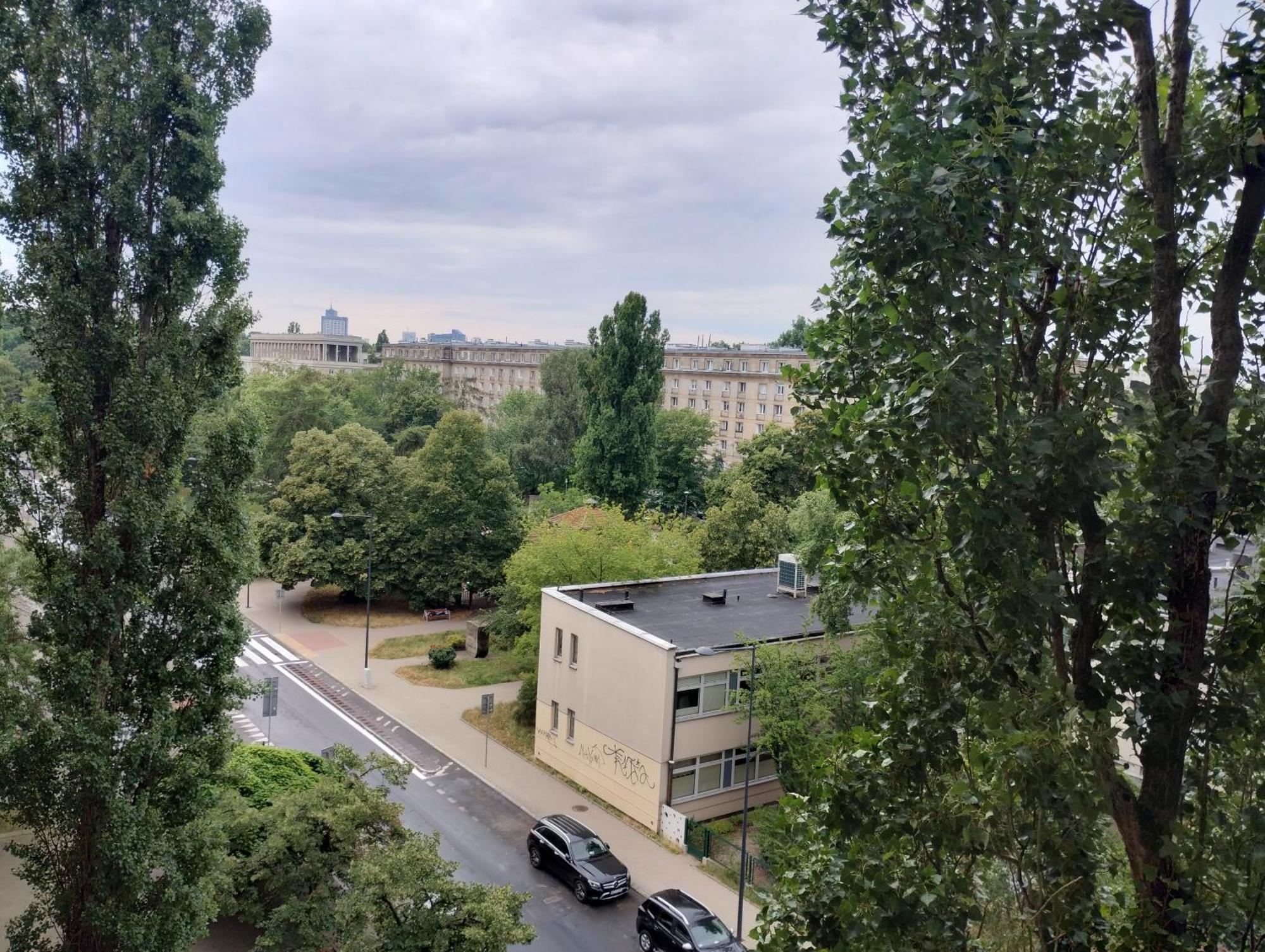 Apartament Hallera Square Warsaw 27M2 Varsóvia Exterior foto